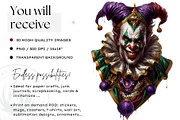 Demonic portraits clipart set, a Person Illustration by ThatsDesignArt (Thumbnail 2 of 10)