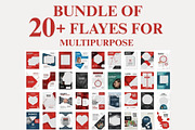 20 Editable Flyer Templates, a Flyer Template by Crox Studio | Digital (Thumbnail 1 of 5)
