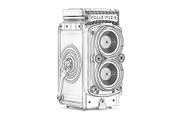 Antique Photo Camera, an Object 3D Model by CGAxis (Thumbnail 2 of 6)