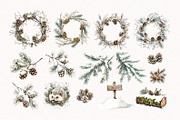 Winter Woodland, an Animal Illustration by PeDe Designs (Thumbnail 5 of 8)
