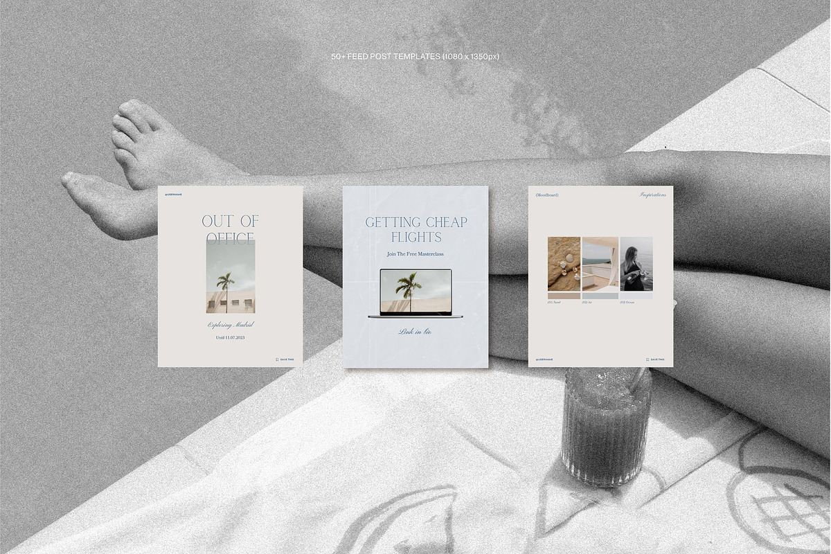 100+ Refined Instagram Templates, a Social Media Template by Willow & White Studio (Photo 5 of 11)