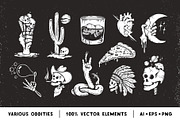 Skulls, Souls, and other Oddities, an Illustration by Chad Alan Steinborn (Thumbnail 1 of 8)