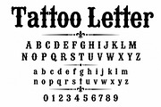 Tattoo Letter, a Blackletter Font by Wow Magic (Thumbnail 5 of 5)