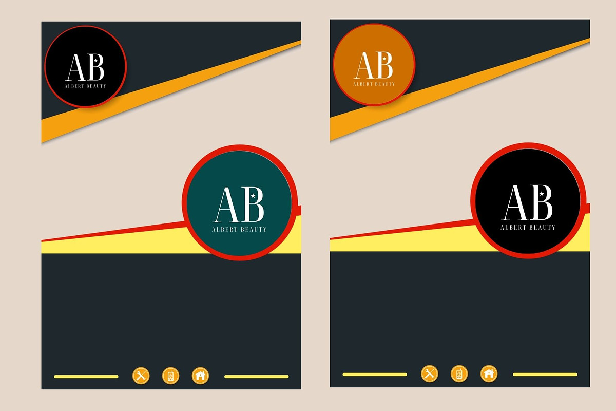 Personal Brand Logo Design Templates, a Branding & Logo Template by Mishek Munene (Photo 9 of 9)