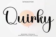 Quirky, a Handwritten Font by FreshTypeINK (Thumbnail 1 of 8)