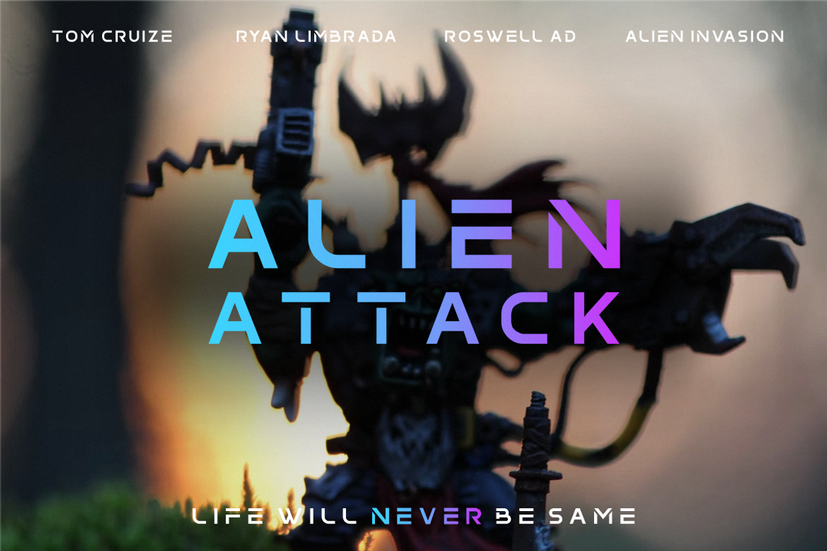 Ghenera Techno Font, a Sans Serif Font by Typegoals Studio (Photo 3 of 7)
