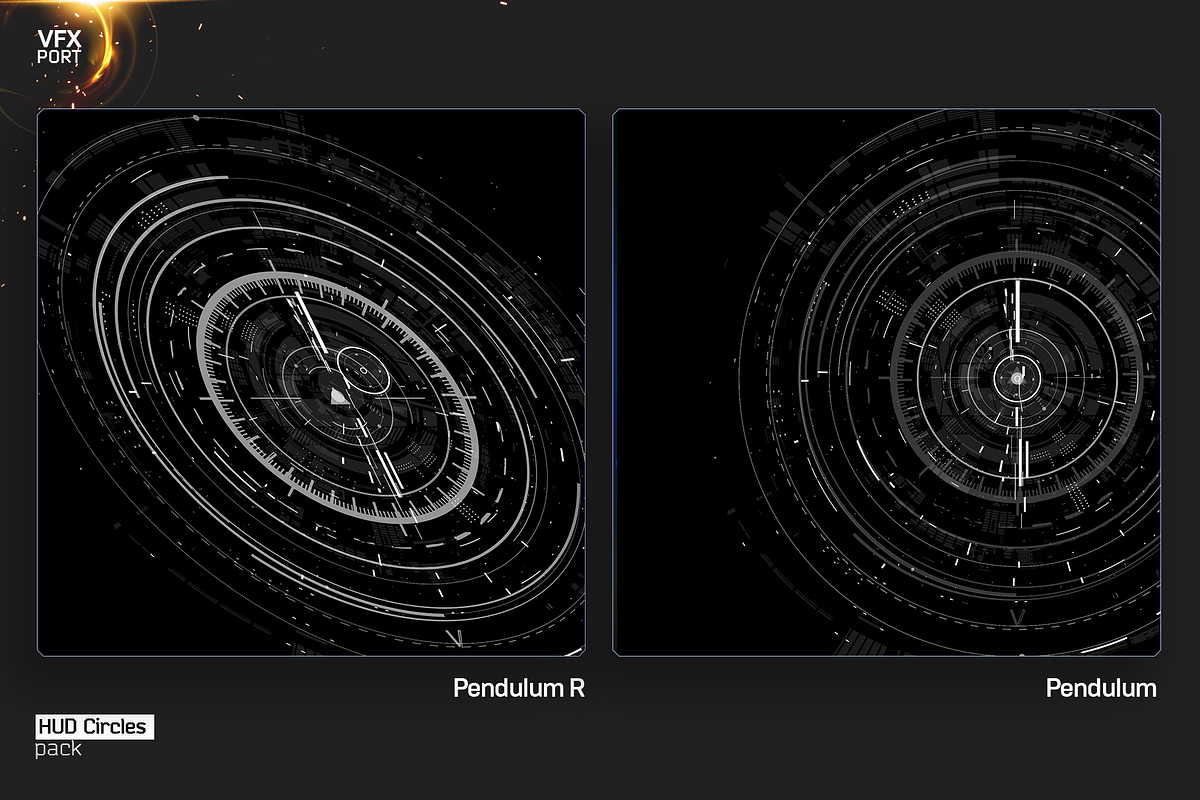 20 HUD Circle Pack, an Object Graphic by GothLab (Photo 5 of 14)