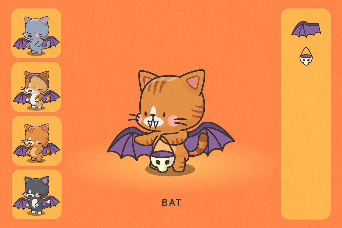 Cats in Costumes: Halloween Edition, an Illustration by Green Room Media (Photo 8 of 27)
