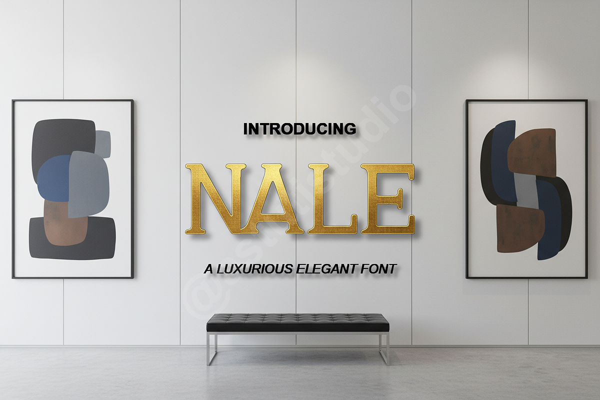 Nale | A Sophisticated Serif for Lux, a Font by Astuti Studio (Photo 1 of 16)