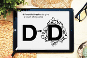 Vintage Lettering Decoration creator, a Brush Add-On by Letter Elfa Studio (Thumbnail 5 of 9)