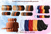 Super Family Clipart, Hero Clipart, a Person Illustration by ArtedeCatrin (Thumbnail 2 of 12)