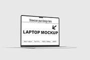Isometric laptop mockup, a Mac Mockup by Graphicbars (Thumbnail 4 of 20)