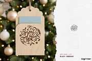 Christmas Card Holders SVG Bundle, a Decorative Illustration by svgocean (Thumbnail 24 of 25)