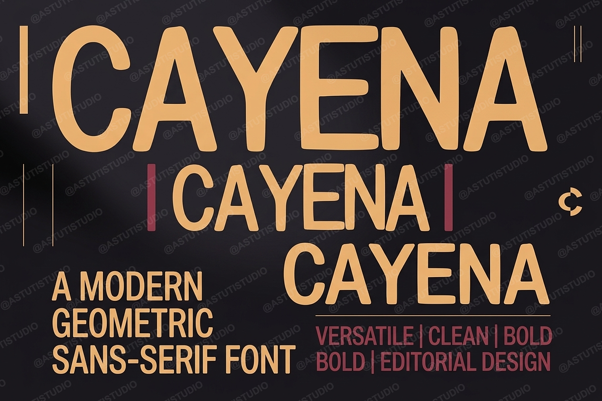 Cayena - Modern Serif, a Serif Font by Astuti Studio (Photo 1 of 25)