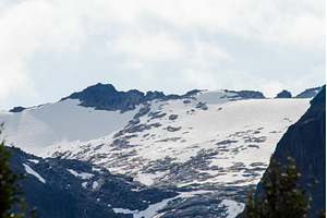 Close-up of a snow-covered mountain, a Nature Photo by Pakosta