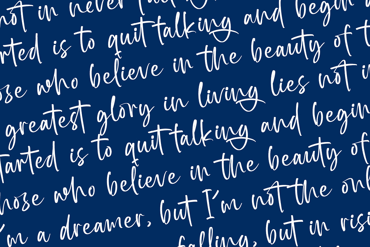 Bright Nastury Texture Brush Font, a Script Font by stylishtype.co (Photo 20 of 20)