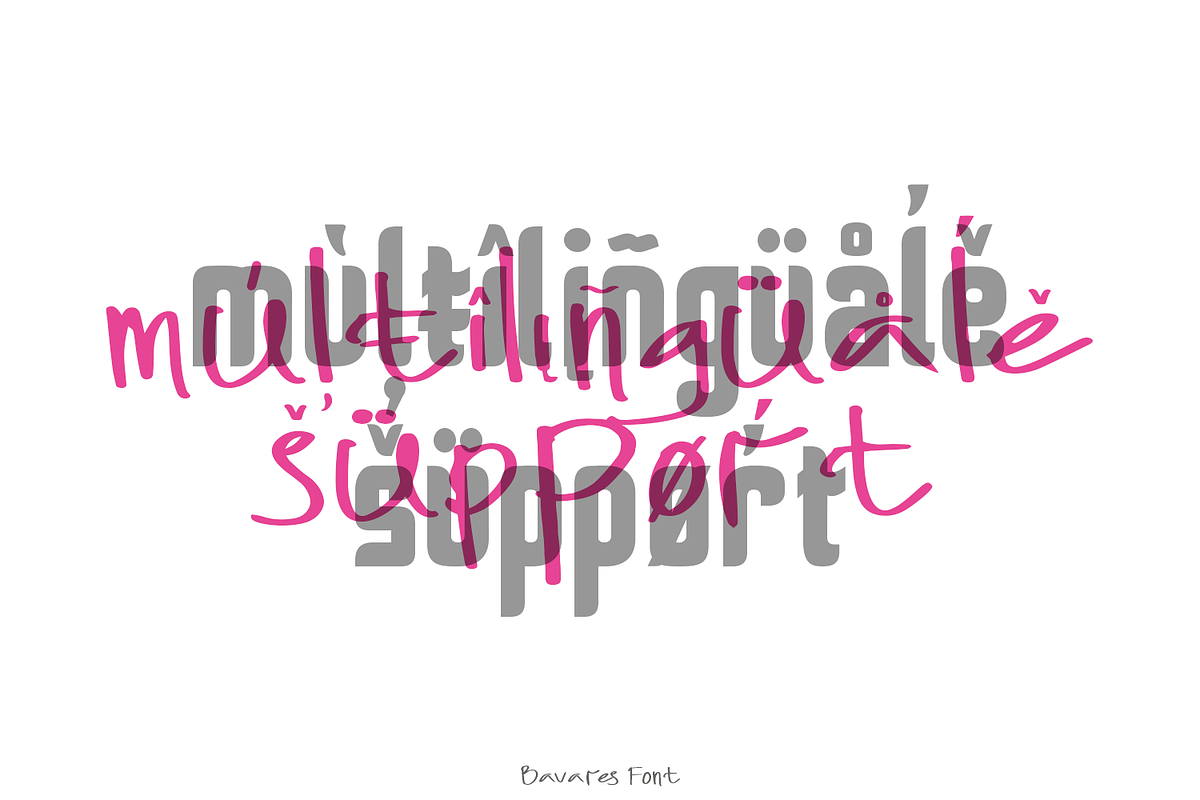 Bavares Font Duo, a Font by madeDeduk (Photo 8 of 10)
