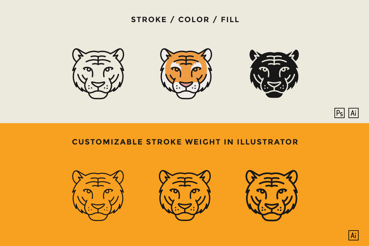 Animal Logo/Badge Templates Vol.2, a Branding & Logo Template by GraphicBurger (Photo 5 of 14)