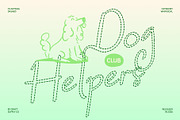 CS Artesia Dashed, a Handwritten Font by Craft Supply Co. (Thumbnail 6 of 8)