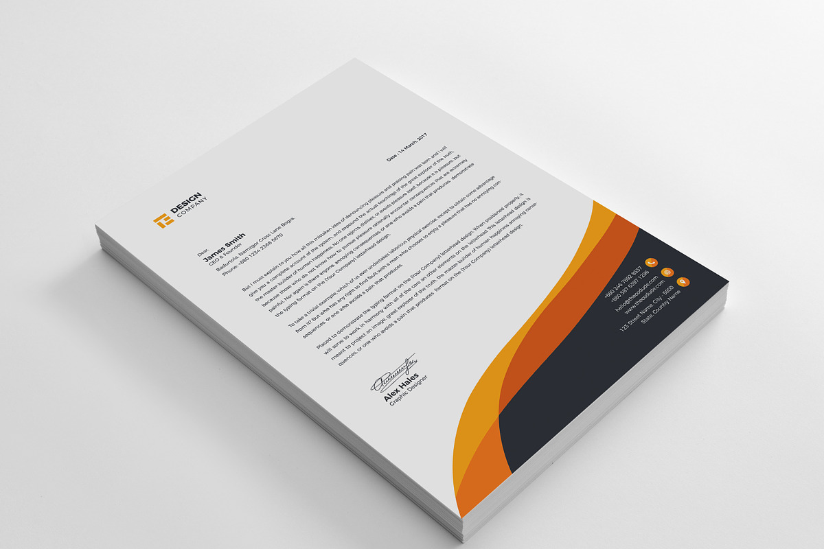 Letterhead, a Stationery Template by Thecodude (Photo 4 of 5)