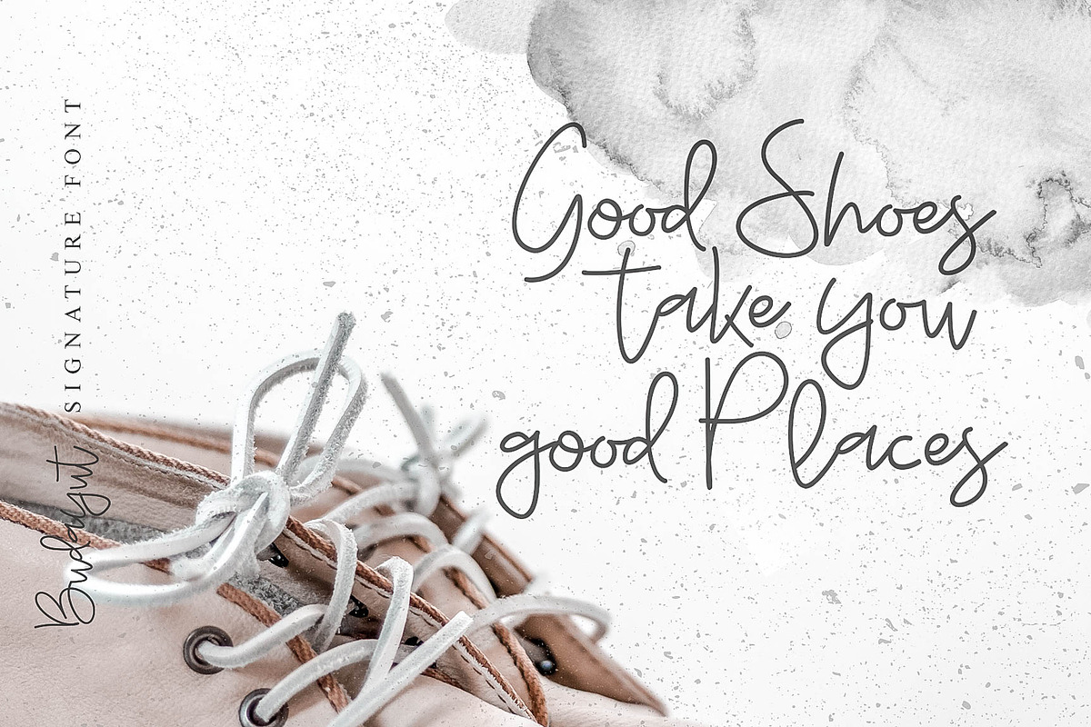 Budayut Signature Font preview 2