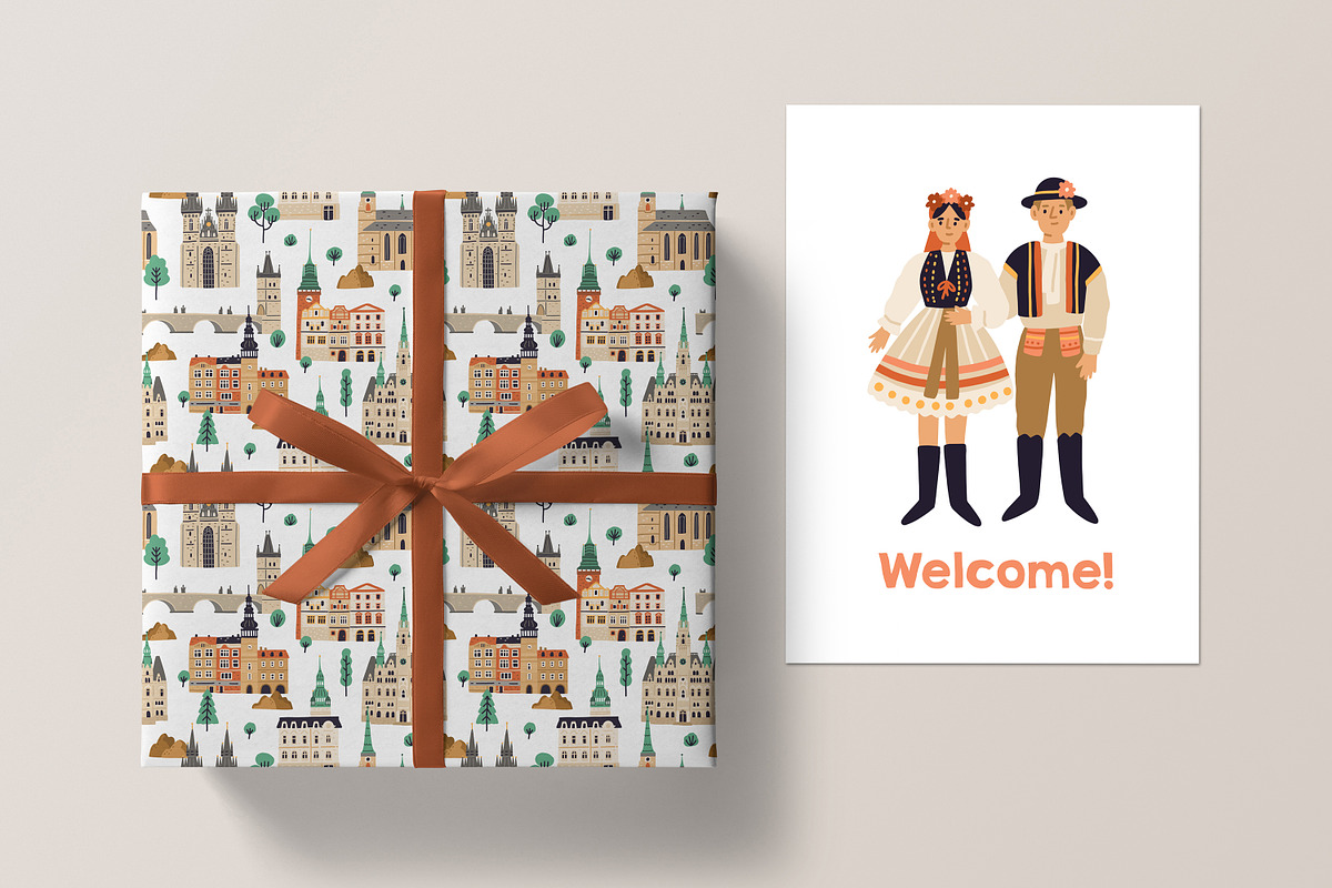 Map of Czech Republic with towns, an Education Illustration by Good Studio (Photo 3 of 3)