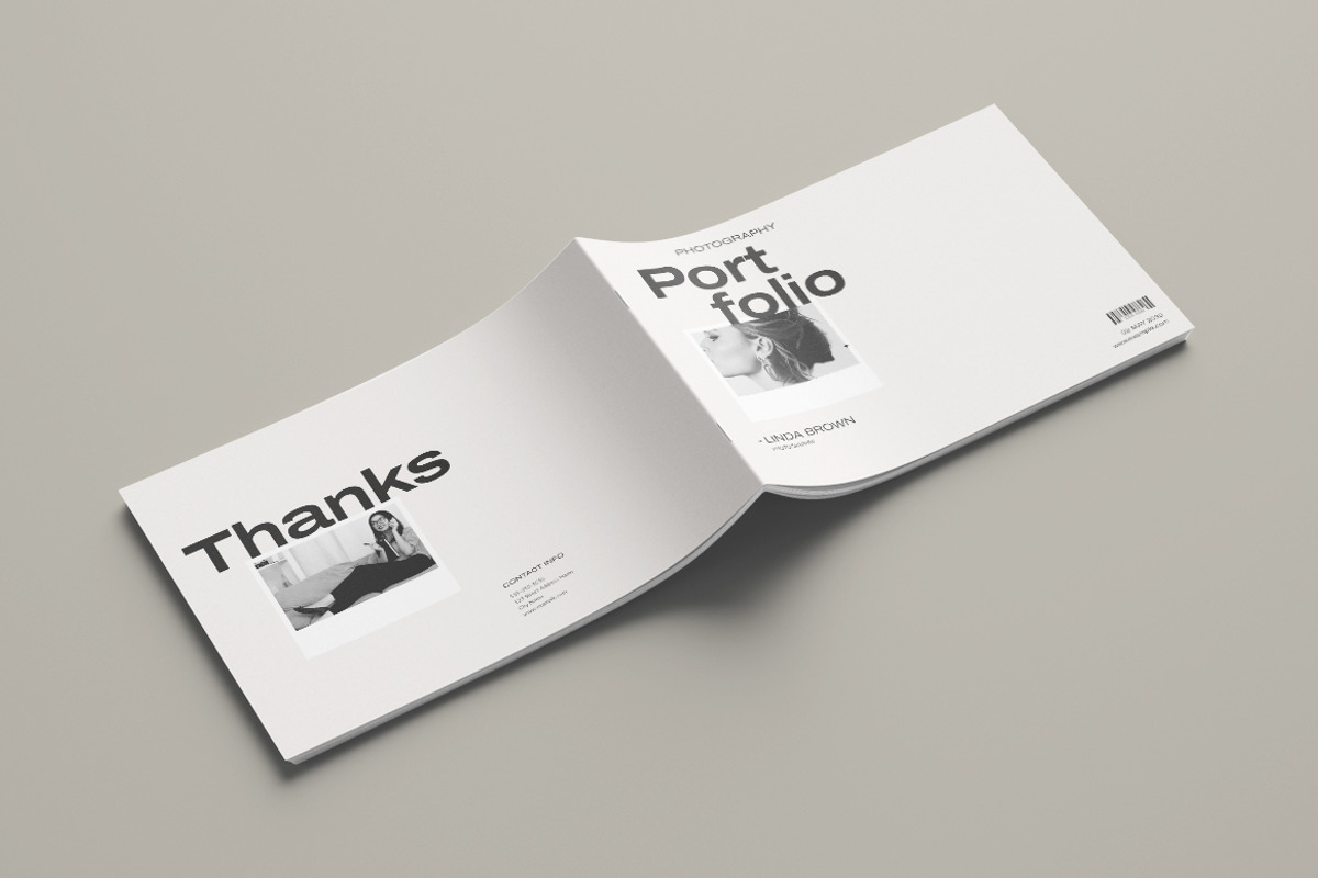 Photographer Portfolio Landscape, a Brochure Template by Pixelpick (Photo 9 of 9)