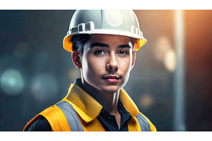 A confident construction worker, an Industrial Photo by Igor Tichonow