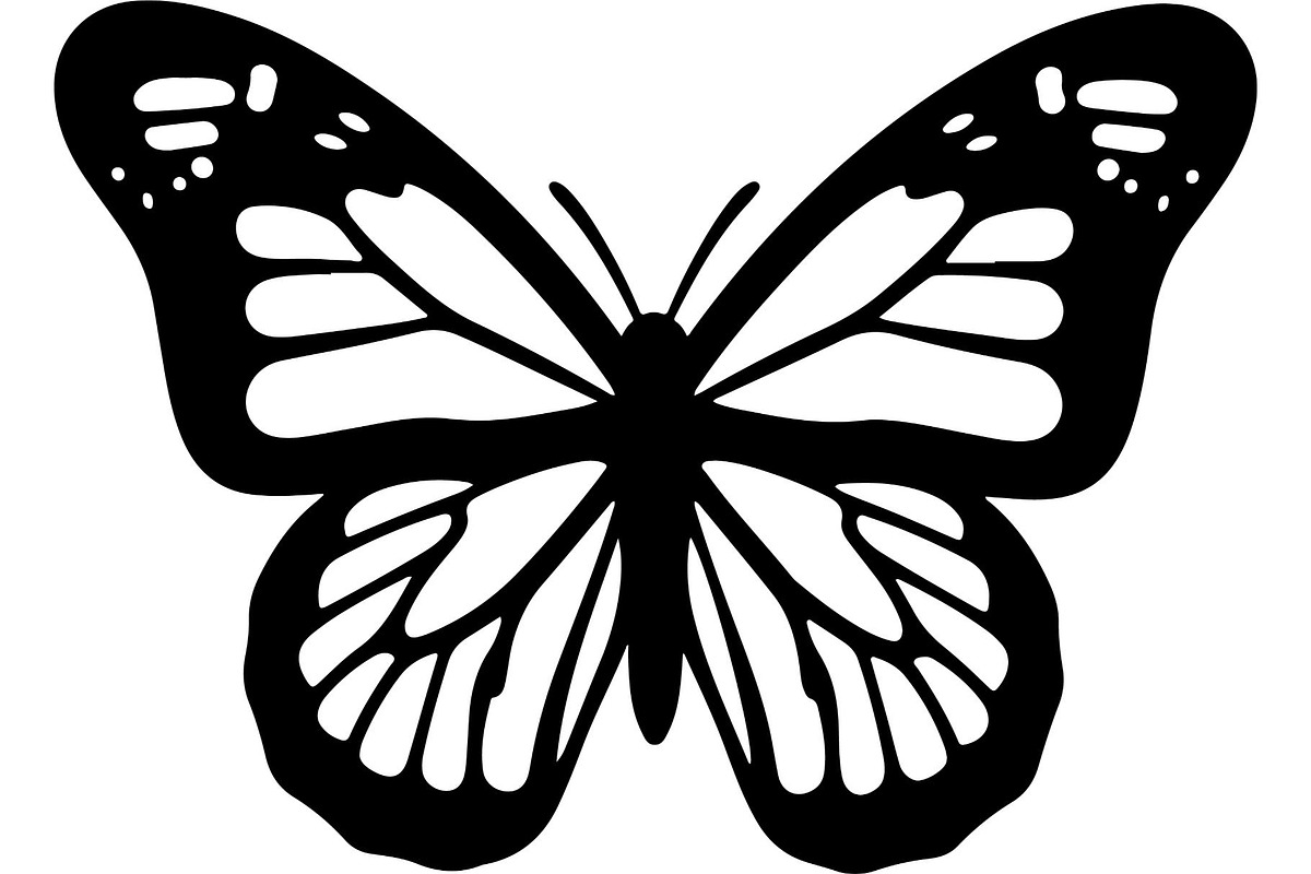 Butterfly Silhouette Bundle, an Object Graphic by Designer_Momina (Photo 12 of 20)