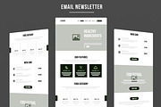Wireframe Landing Page, a Landing Page Template by MightyDesign (Thumbnail 1 of 8)