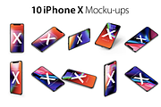 iPhone Xs Mock-ups Pack, an iPhone Mockup by Interbrand (Thumbnail 2 of 9)