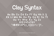 Clay Syntax — Modern Sans Serif Font, a Serif Font by Claymoon Lab (Thumbnail 2 of 7)
