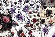 Watercolor Gothic Digital Paper, a Pattern Graphic by Design Scotch (Thumbnail 2 of 8)