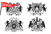 Heraldry, Coat of Arms logo creator, an Object Graphic by DenysHolovatiuk (Thumbnail 14 of 14)