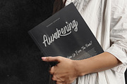 Lubang Hitam - Handbrush Script, a Script Font by Typefactoryco (Thumbnail 5 of 8)
