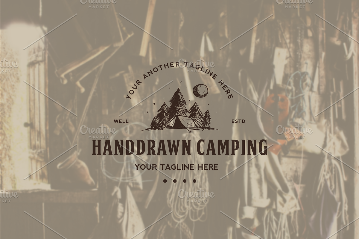 Camp, a Branding & Logo Template by lineandcircle (Photo 2 of 2)
