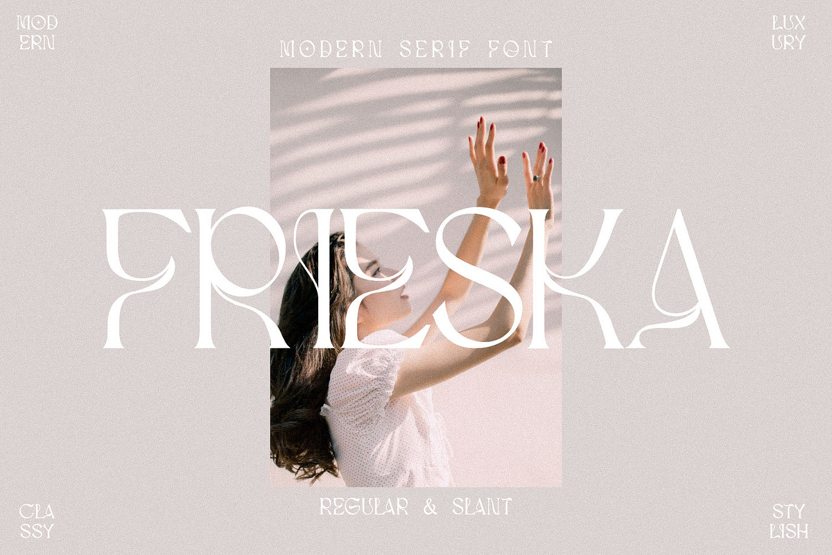 FRIESKA, a Serif Font by Umitype (Photo 1 of 11)