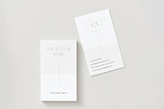 Real Estate Business Card Vertical, a Branding & Logo Template by EstateElements (Thumbnail 1 of 8)