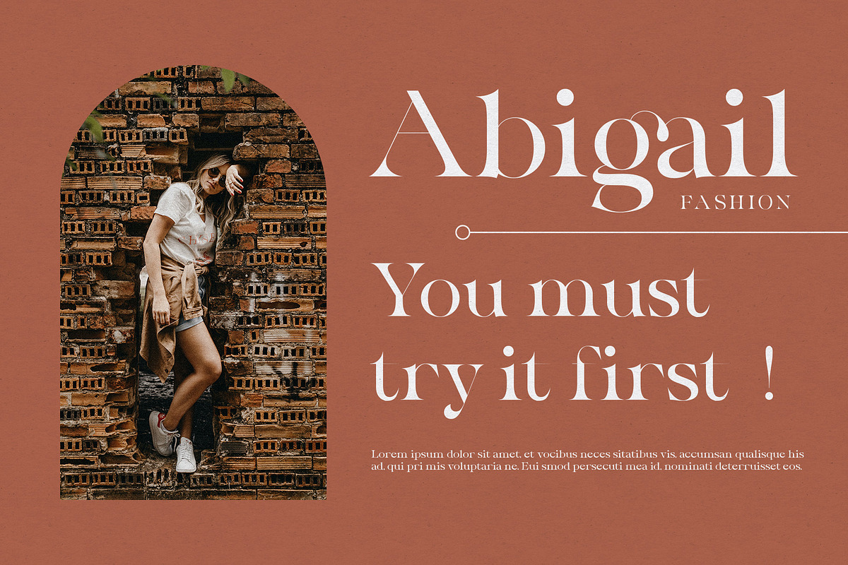 La Chore | Modern Elegant Serif, a Serif Font by Krismagraph (Photo 4 of 12)
