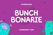 Bunch Bonarie Sans Serif Font, a Sans Serif Font by UICreative (Thumbnail 1 of 5)