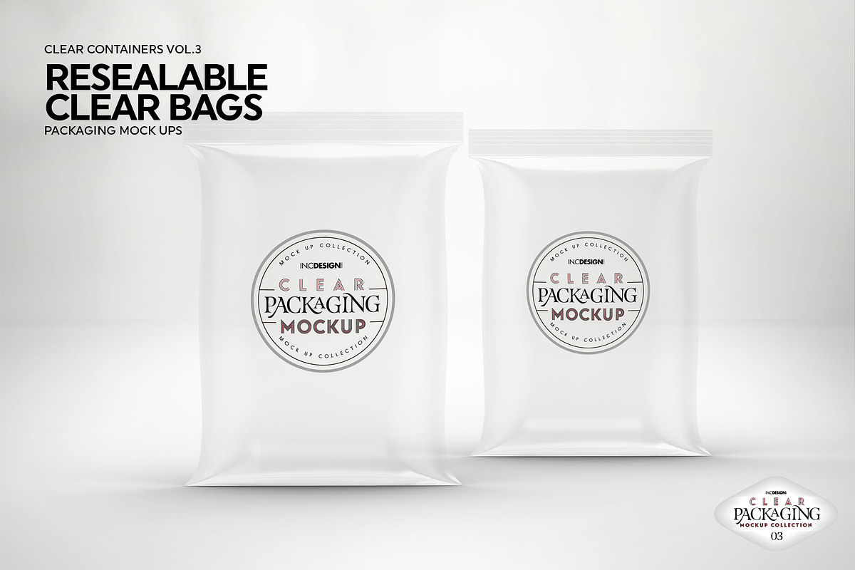 03 Clear Container Packaging Mockups, a Packaging Mockup by INCDesign (Photo 24 of 26)