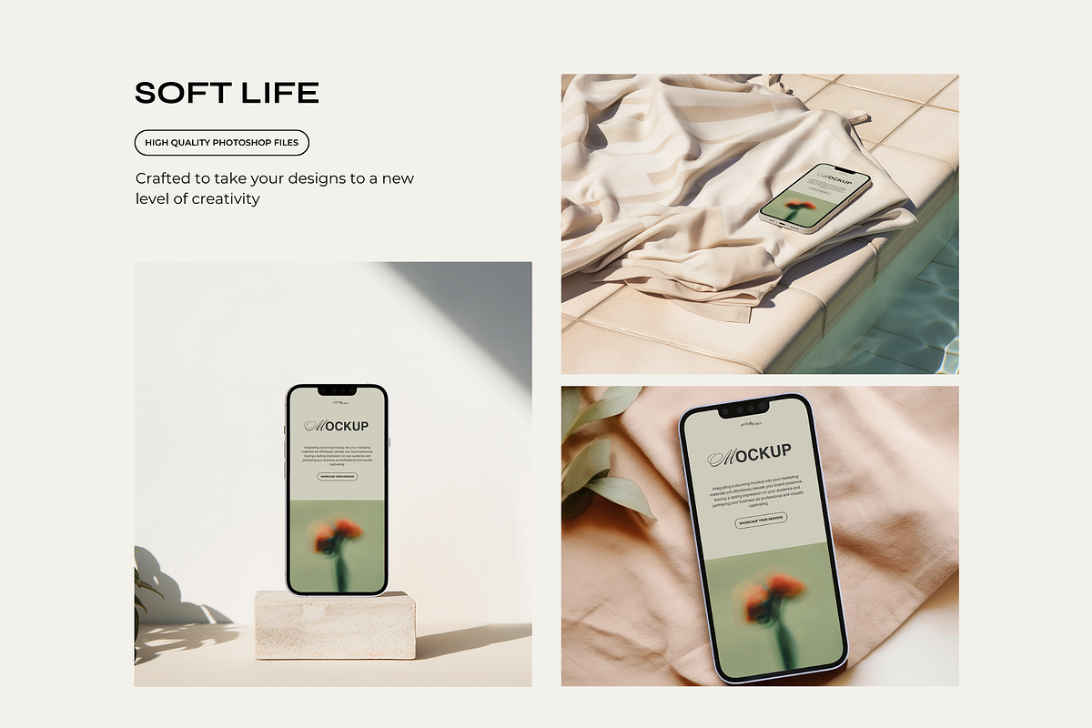 Soft Life | Device Mockup Bundle, a Device Mockup by Artfullyours (Photo 7 of 8)