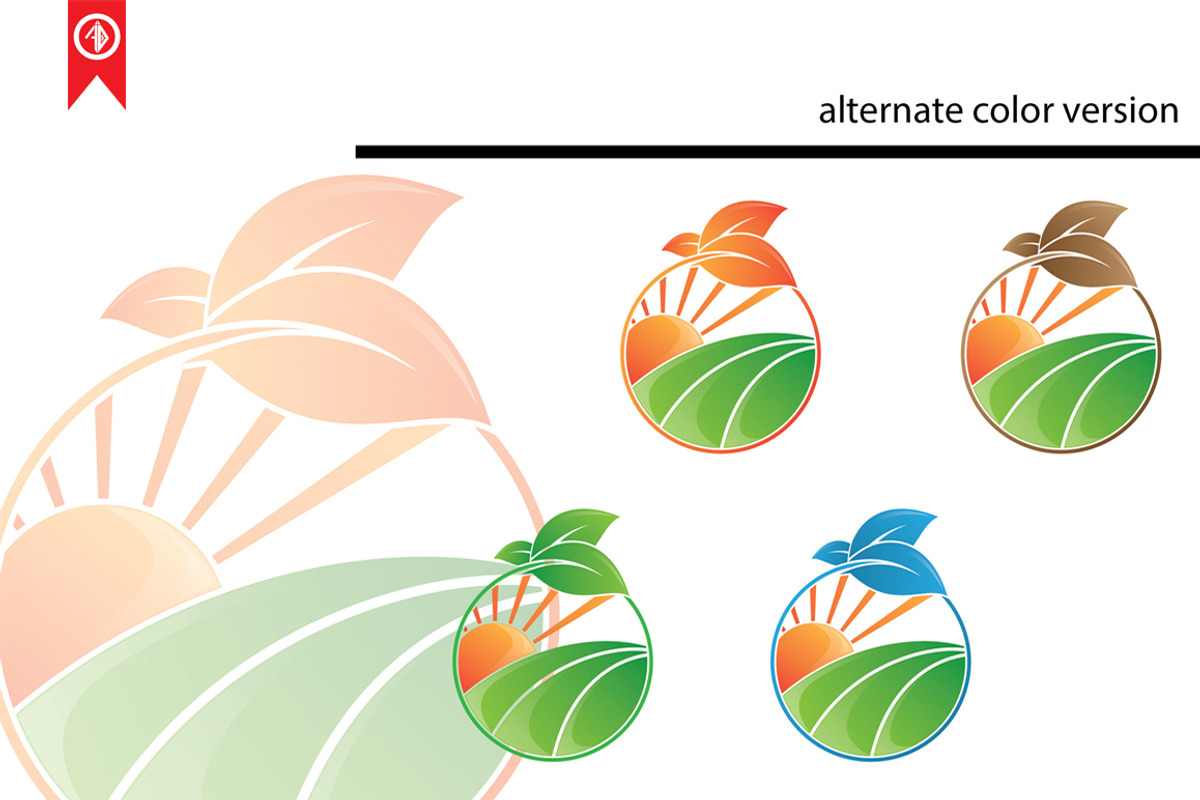 Farm / Green Land - Logo Template, a Branding & Logo Template by Artha Desain (Photo 6 of 7)