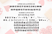 Happy Valentine | Script Font, a Script Font by Scratchones (Thumbnail 7 of 8)