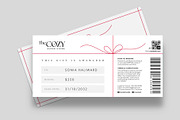 Minimal Christmas Gift Certificate, a Stationery Template by BrandPacks (Thumbnail 4 of 5)