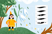 Magic Ink Brushes for Procreate, a Brush Add-On by Stolenpencil (Thumbnail 3 of 7)