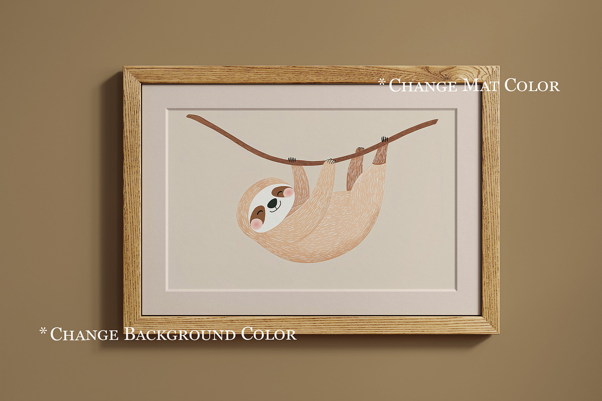 Wooden frame mockup close up, a Household Mockup by Artjafara (Photo 4 of 6)