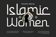 Ramadaniya – Islamic Typeface Font, a Script Font by Vadovastd (Thumbnail 2 of 7)