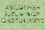 LEAFY art font, a Font by UVAconcept (Thumbnail 2 of 2)