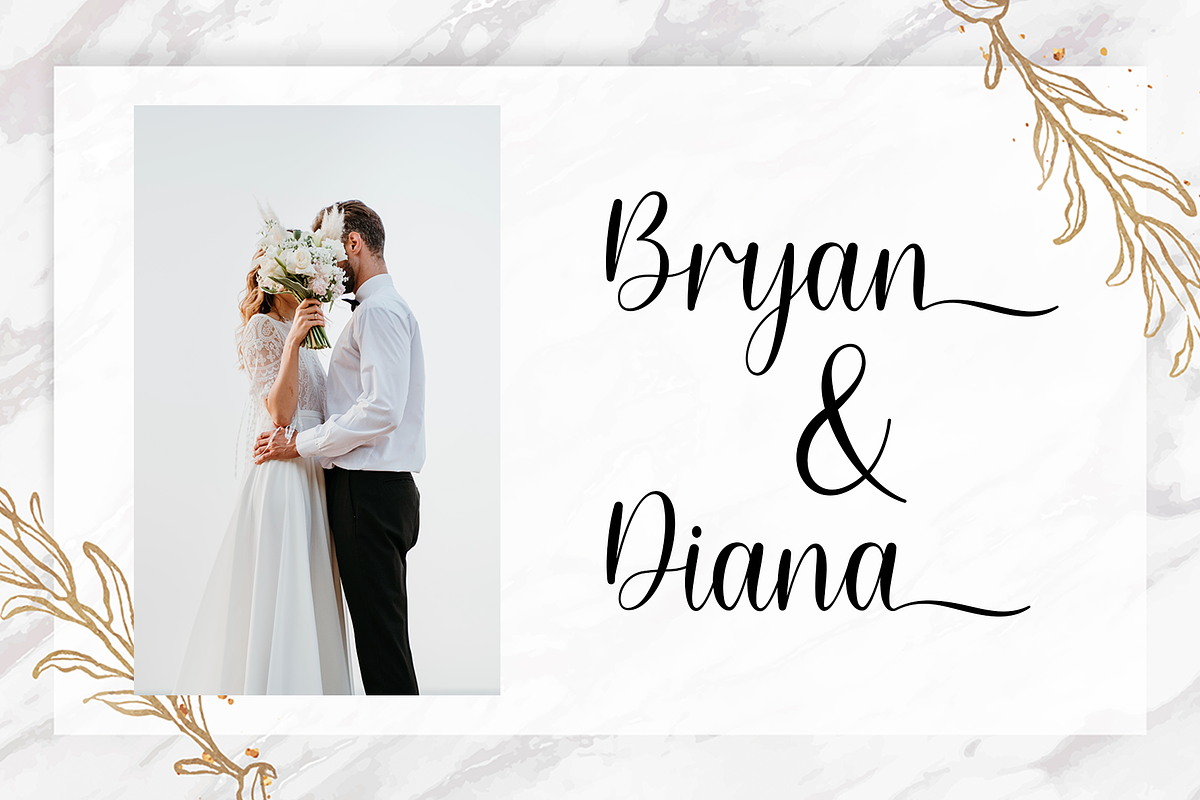 Wedding Enchanting, a Script Font by Artkenza (Photo 2 of 7)